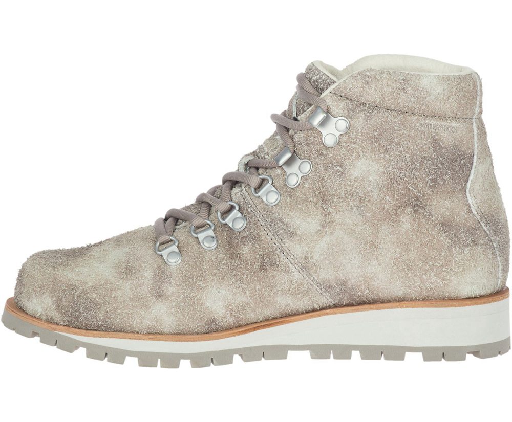 Botas Mujer - Merrell Wilderness Lt - Gris - HZUN-52739